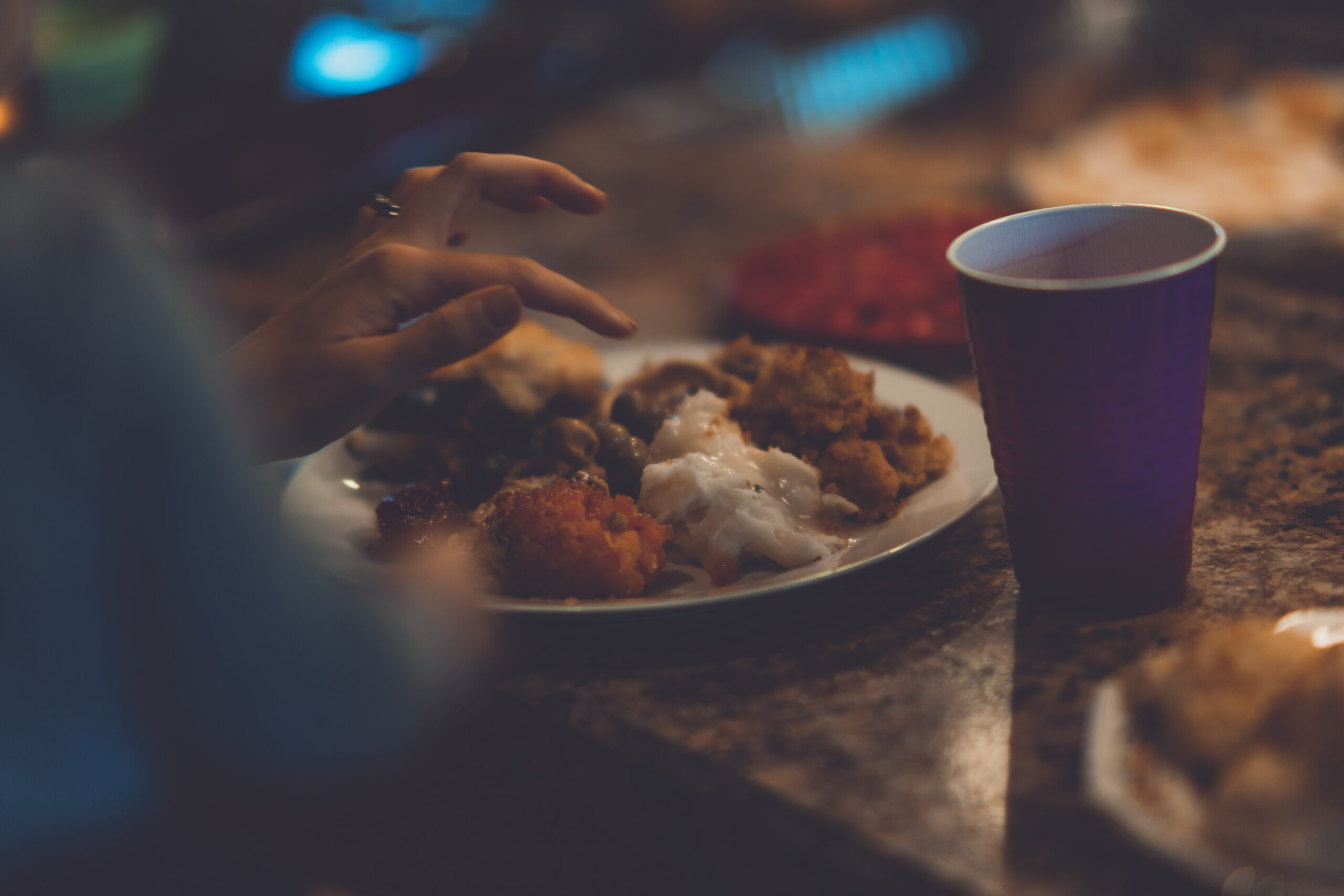 plate of southern style meal